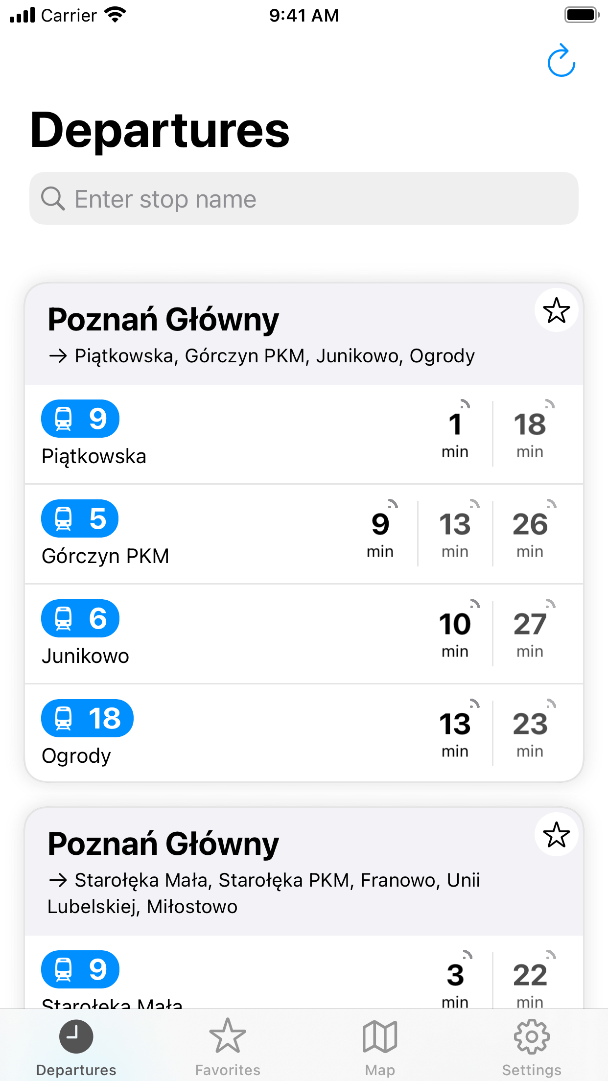 iPhone - home screen - iOS