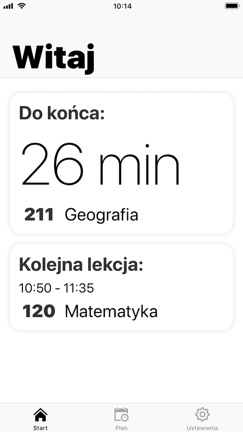 iPhone - ekran główny - iOS